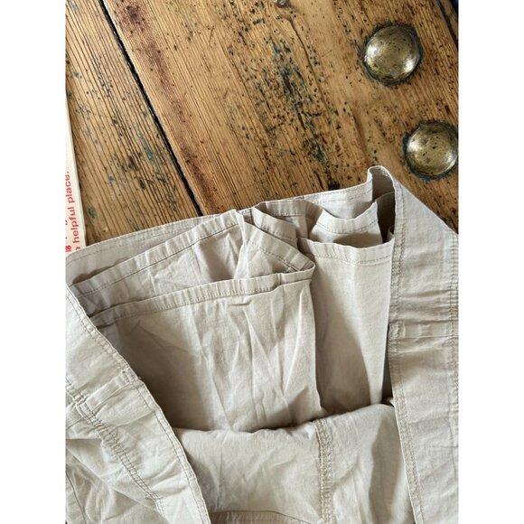 St‎ Johns Bay Womens Tan Skort 14 button zipper cotton mini - Picture 2 of 8
